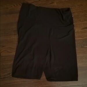 Maternity Hatch Women's Black Bike Shorts
